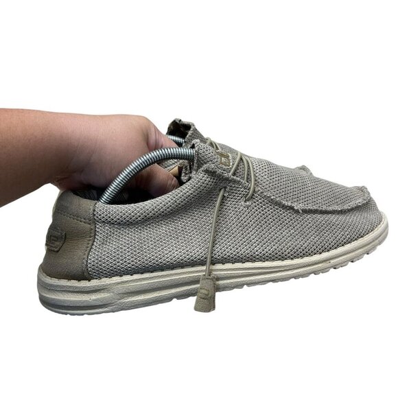 Hey Dude Mens Wally Sox Slip On Loafers Shoes Comfortable Light Minimalist Sz 11 - Picture 3 of 10